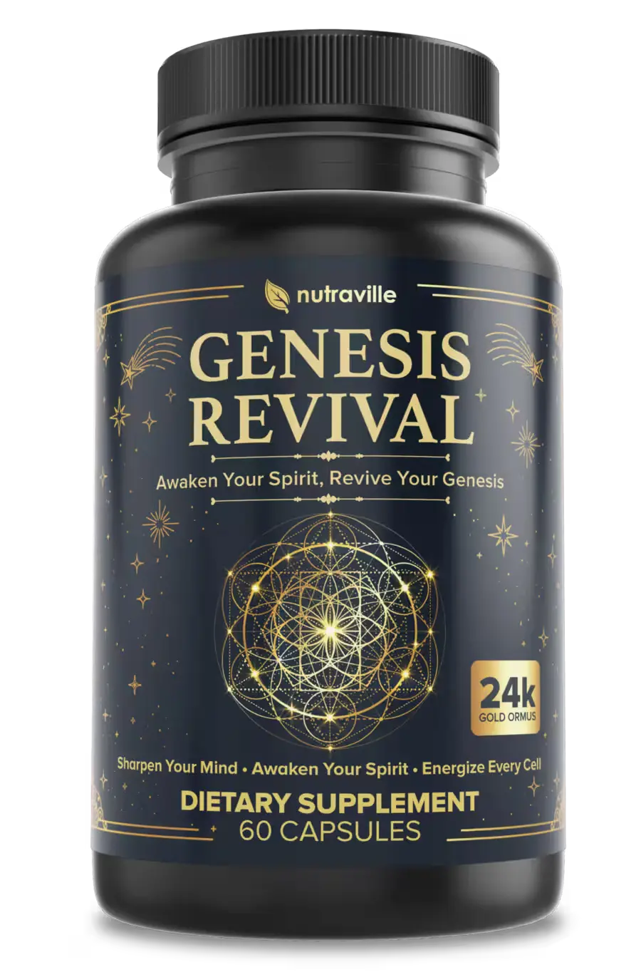 Genesis Revival supplement bottle